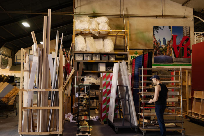 Props and sets are available to rent at EcoSet in Los Angeles. It's a resource for the creative industry that implements zero waste practices on productions and events.