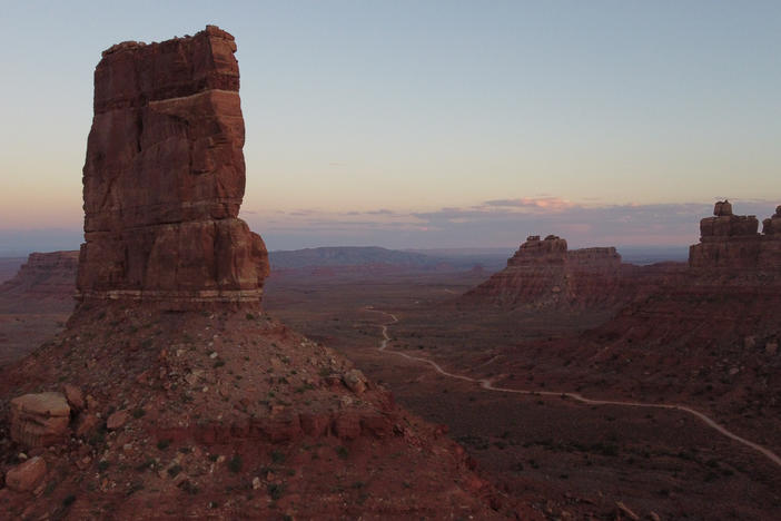The Valley of the Gods, a part of the Bears Ears National Monument in Utah.