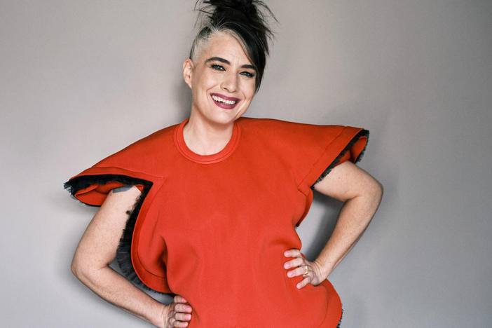 "When I first started being in Bikini Kill, I thought of myself as a feminist performance artist who was in a punk band," Kathleen Hanna says.