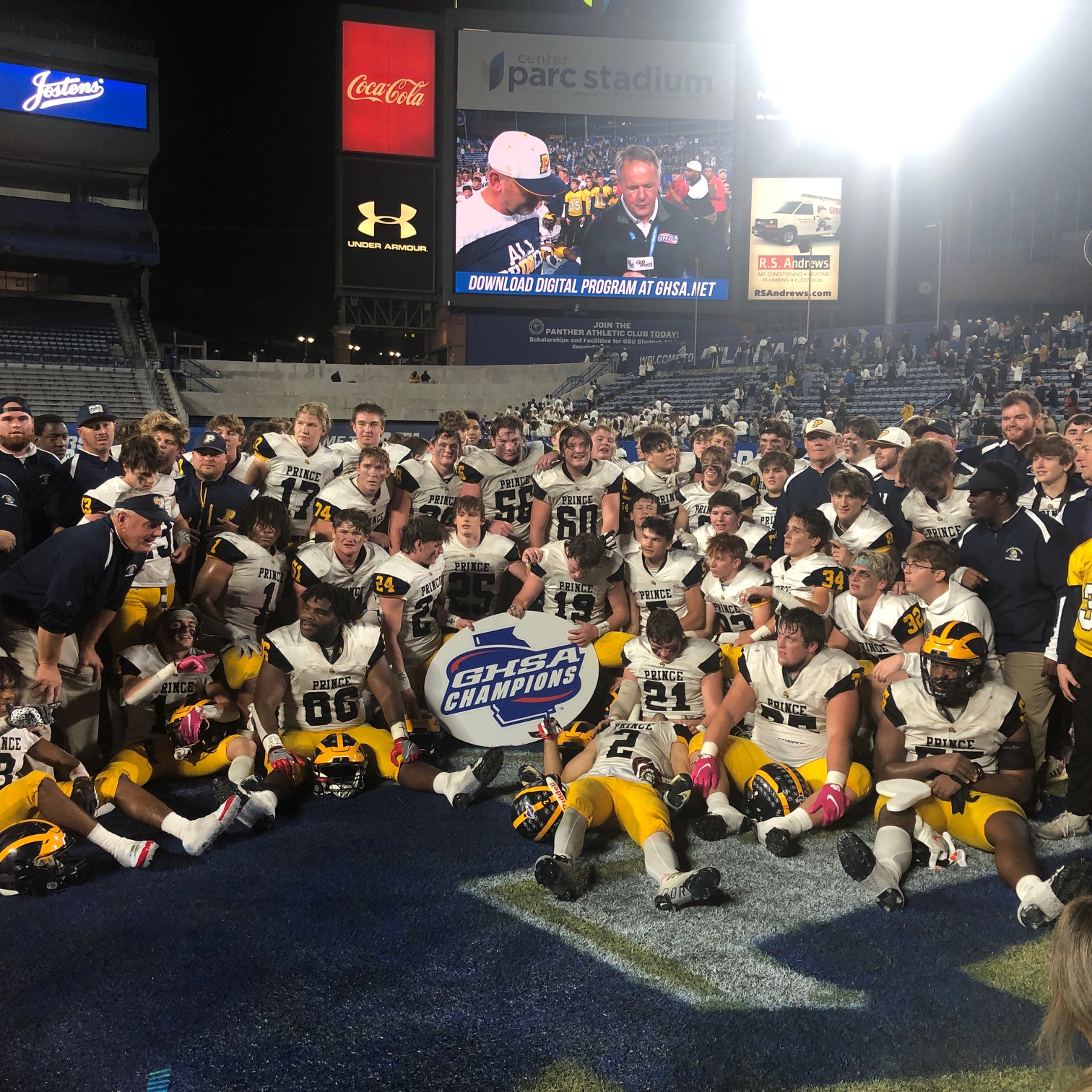 Prince Avenue Wins 2022 GHSA Football State Championship - Prince Avenue  Christian School