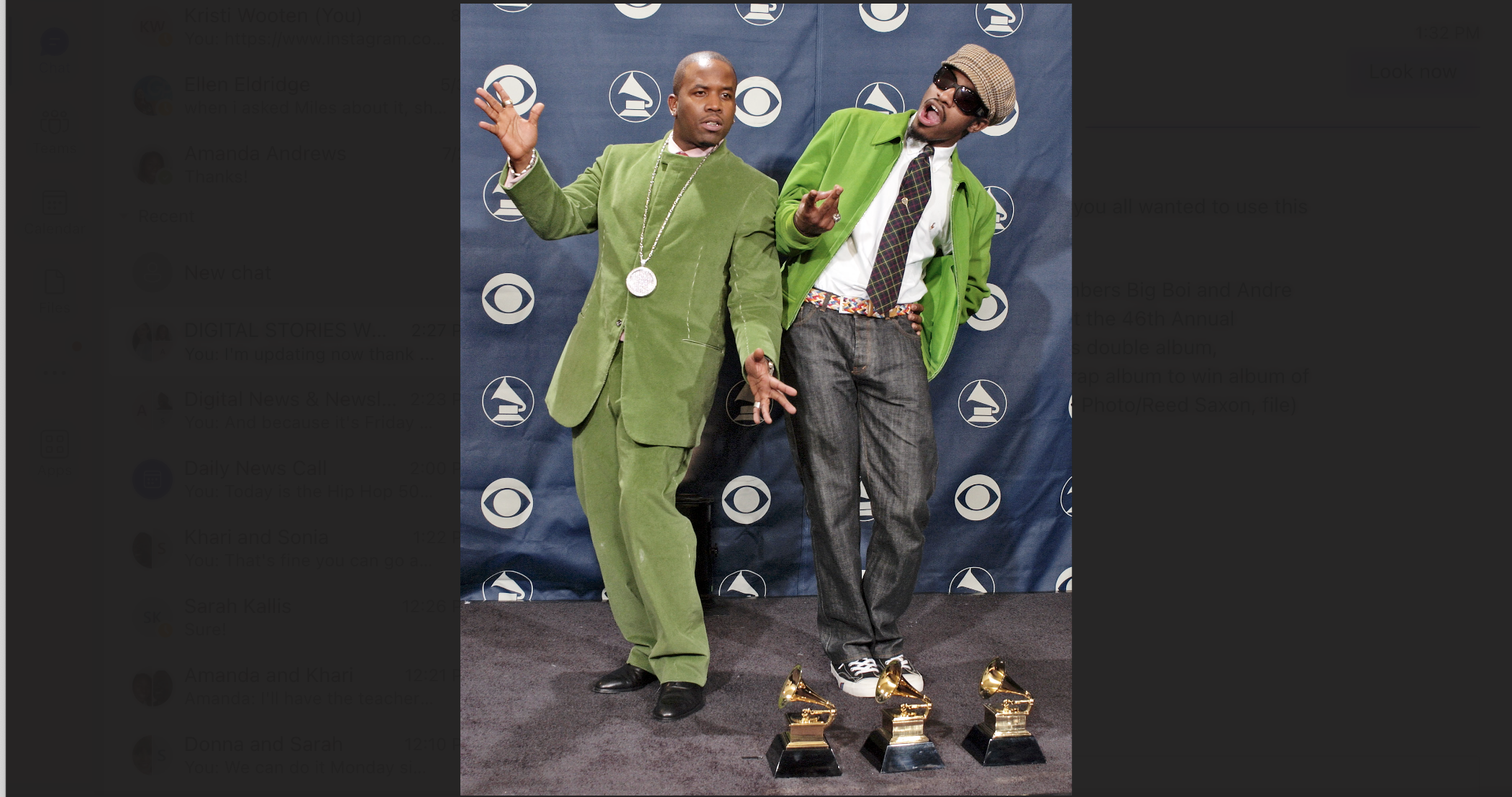 Iconic hip-hop duo OutKast to be honored at Braves game with