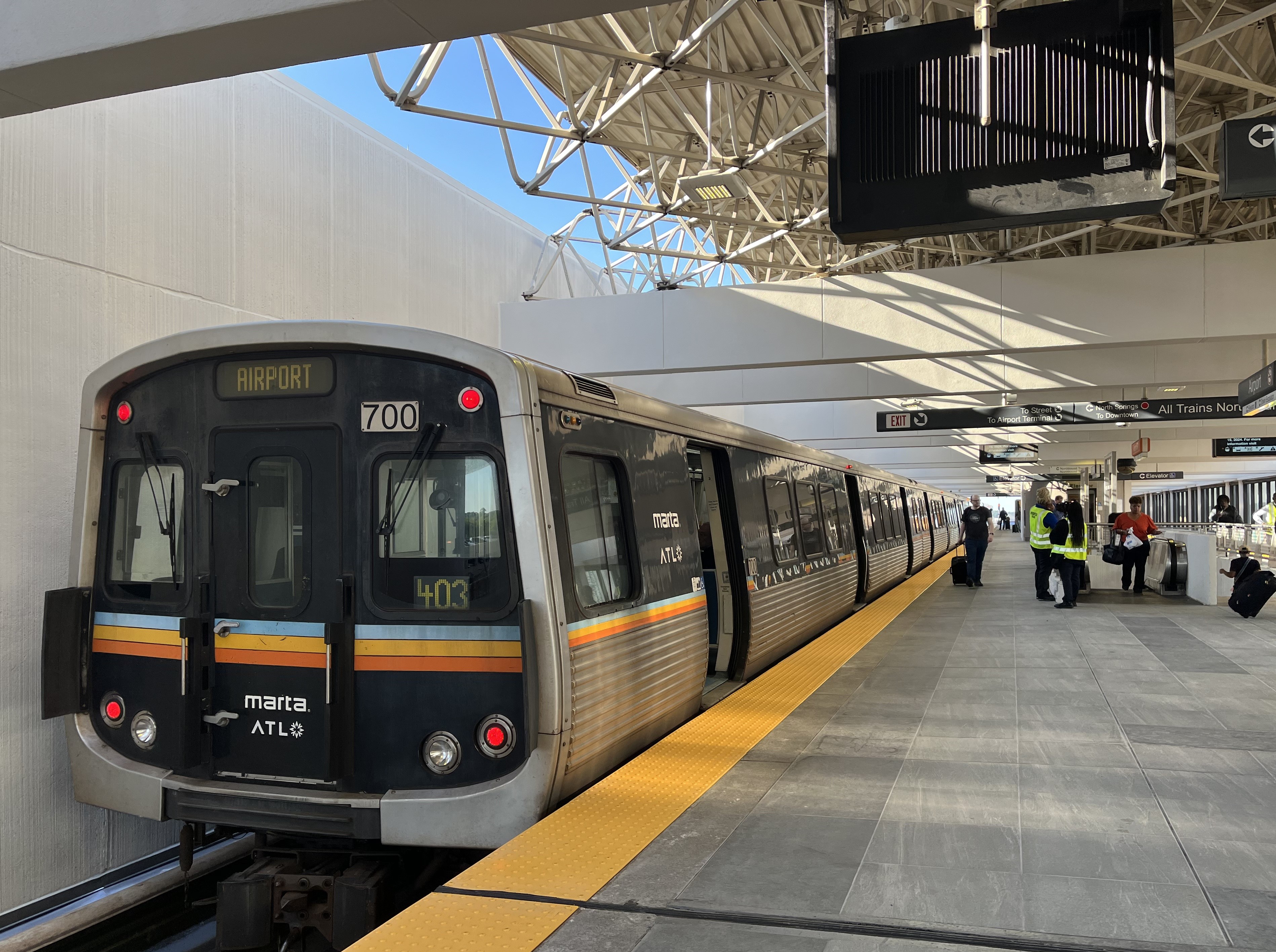 <p>After six weeks of renovation, the MARTA station at Hartsfield-Jackson International Airport reopened to the public on Monday, May 20.</p>