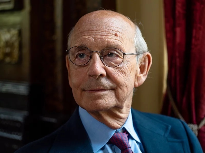 Justice Stephen Breyer, photographed in 2021.