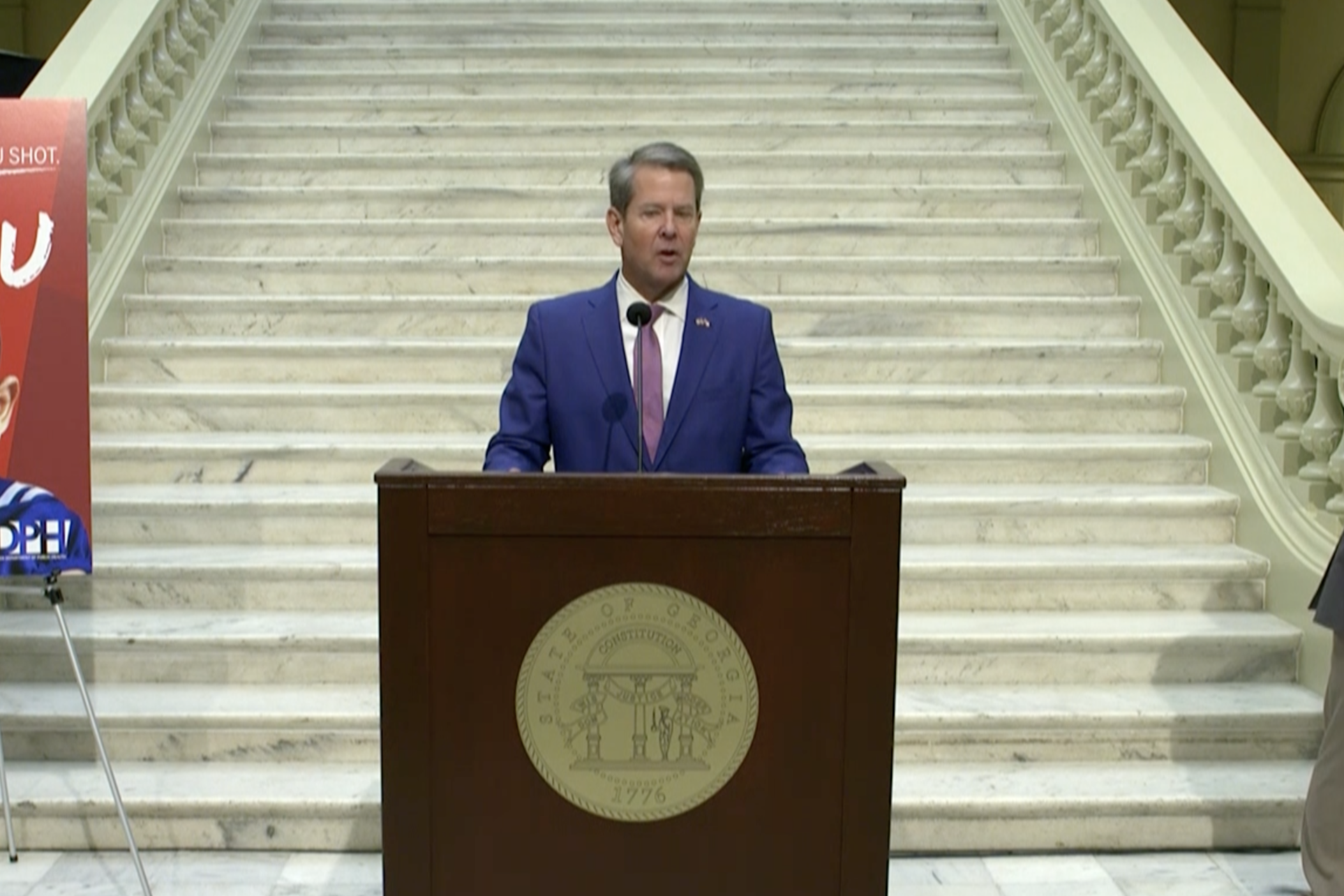 "I think we’ve had many great successes, but make no mistake: This has been a tragic virus for those that have gotten it and succumbed to it," Gov. Brian Kemp said Oct. 7, 2020. "Those individuals, families and their local communities remain in my thoughts and prayers." 