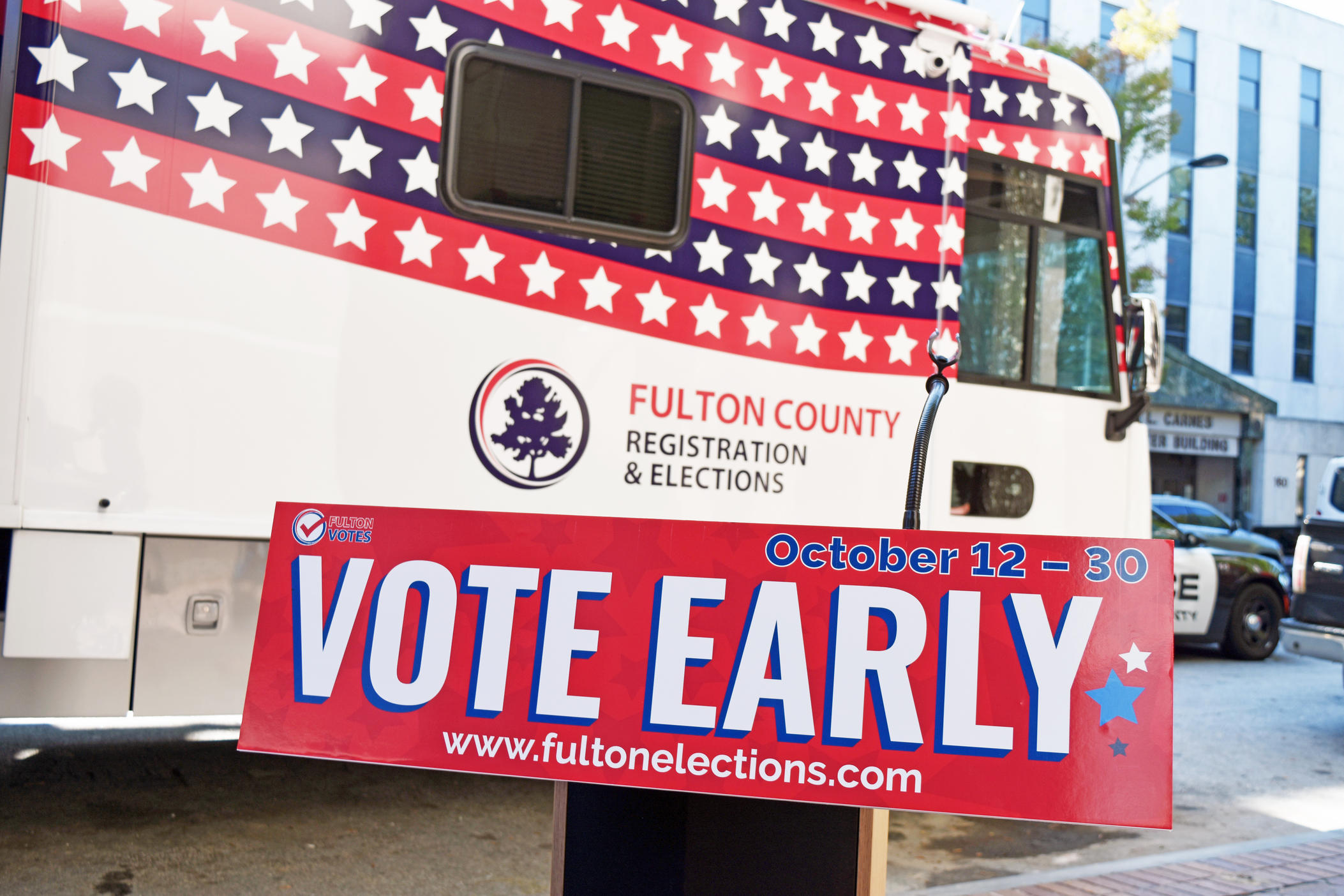 Fulton County has launched a massive early voting effort ahead of the November 2020 election.