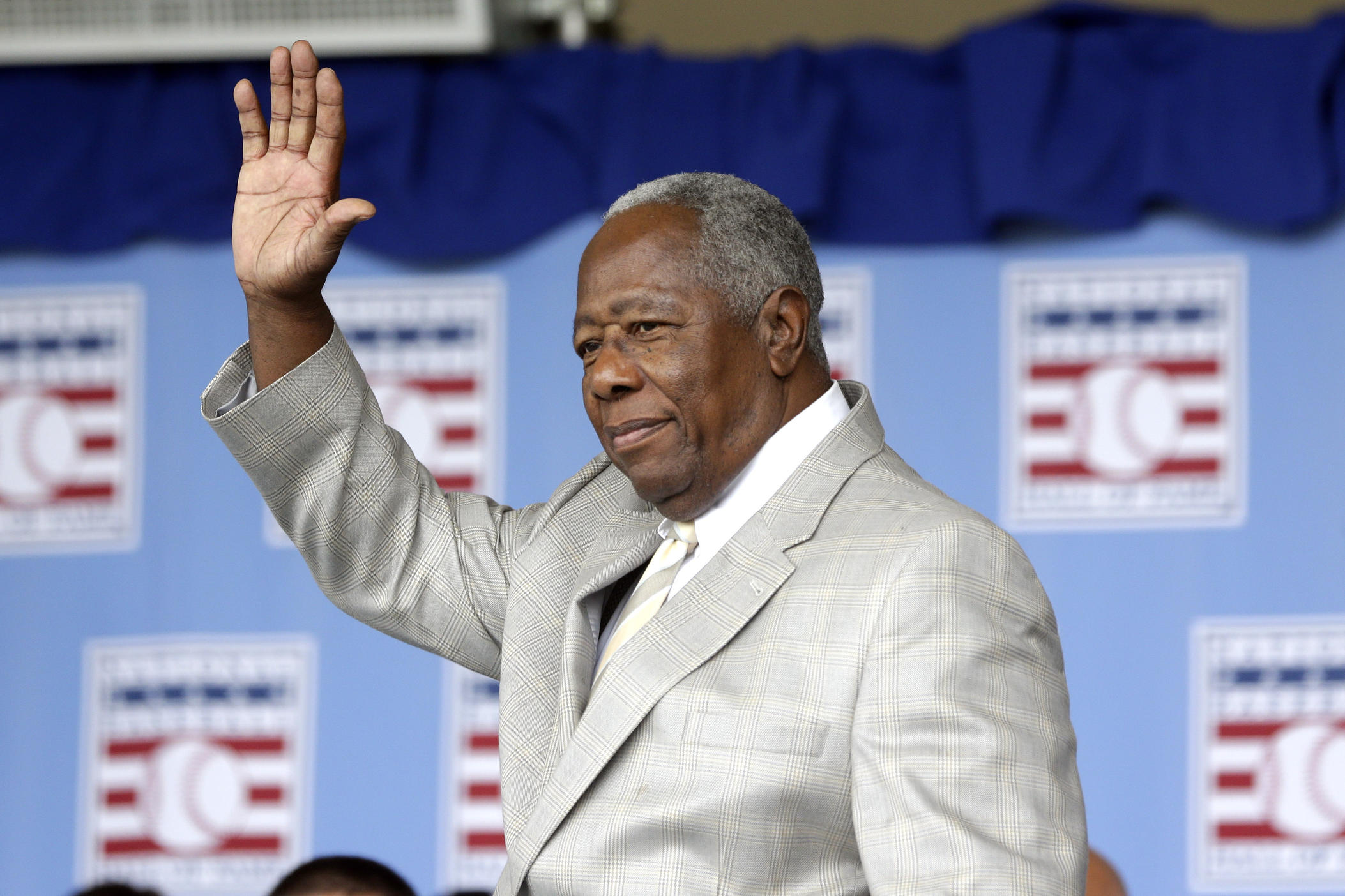 Late baseball Hall of Famer Hank Aaron is among several names being considered to replace a Ku Klux Klan member’s name on an Atlanta high school. A school board committee narrowed a list of recommended name changes for Forrest Hill Academy on Wednesday and included two tributes to the Milwaukee and Atlanta Braves right fielder, including Hank Aaron Center of Learning and Growth and Hank Aaron New Beginnings Academy. Aaron died last week at the age of 86. 