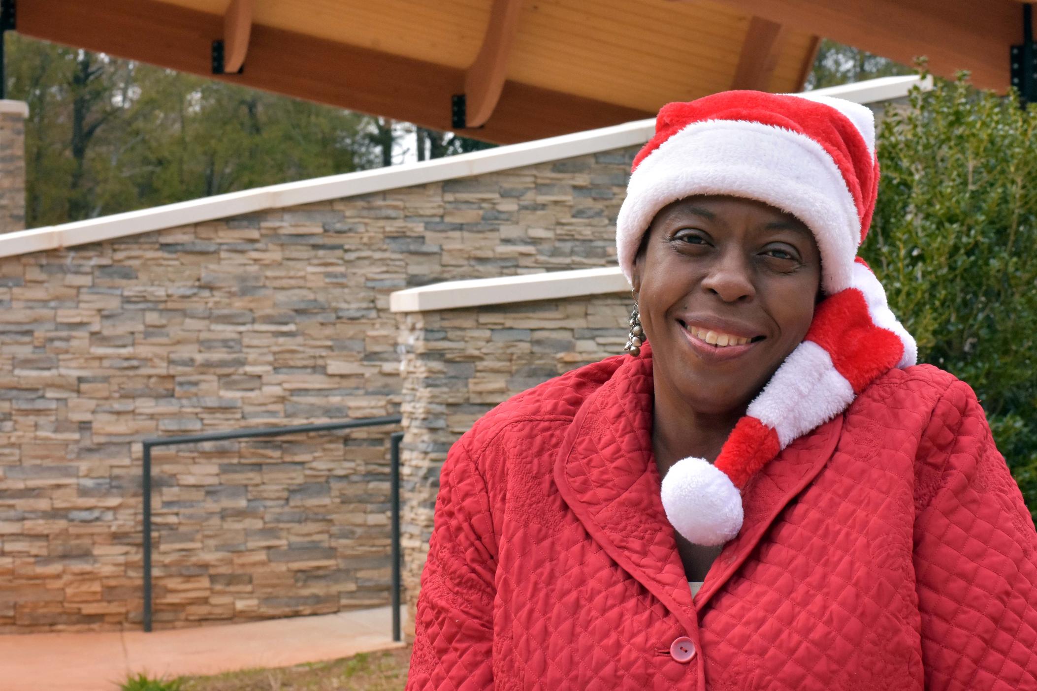 McDonough Mayor-elect Sandra Vincent takes a break from painting a facade for a Christmas village to talk about the city's past, present and future.