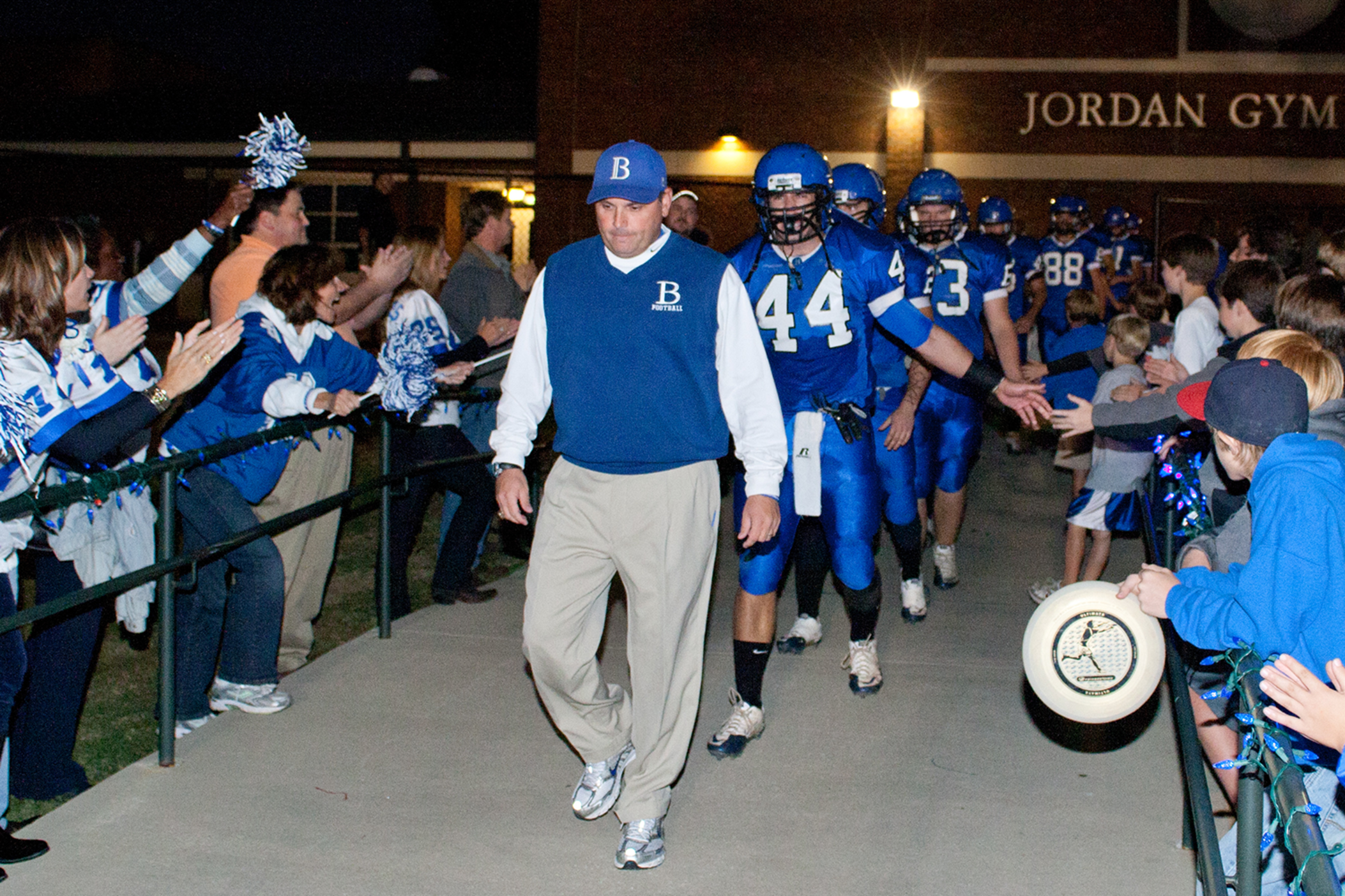 Blair Harrison was the head football coach at Brookstone School for 14 years. 