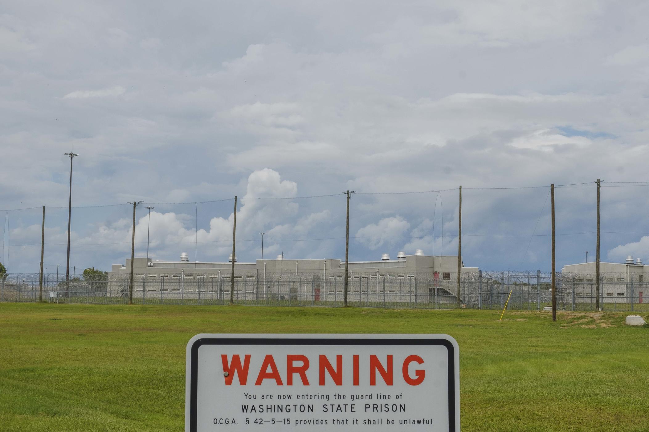 Washington State Prison in Davisboro is one of two prisons in Georgia completely without air conditioning. Georgia is one of about a dozen states, all in the South or Southwest, without completely climate controlled prison systems. 
