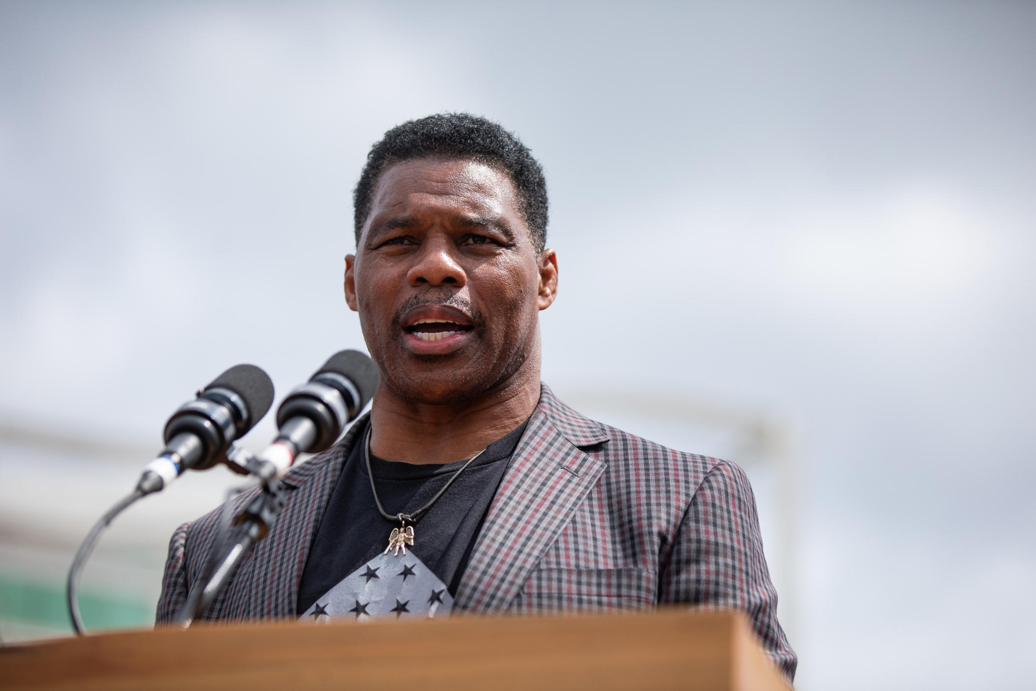 U.S. Senate candidate Herschel Walker