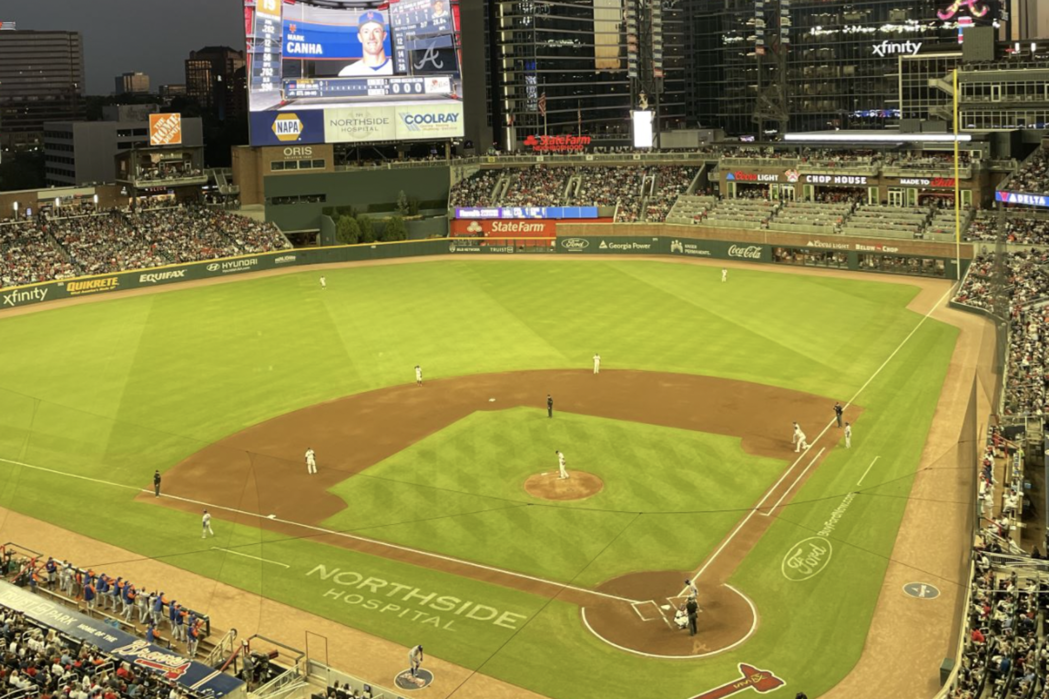 A view of Truist Park on Oct. 2, 2022 during the Atlanta Braves' game against the New York Mets 