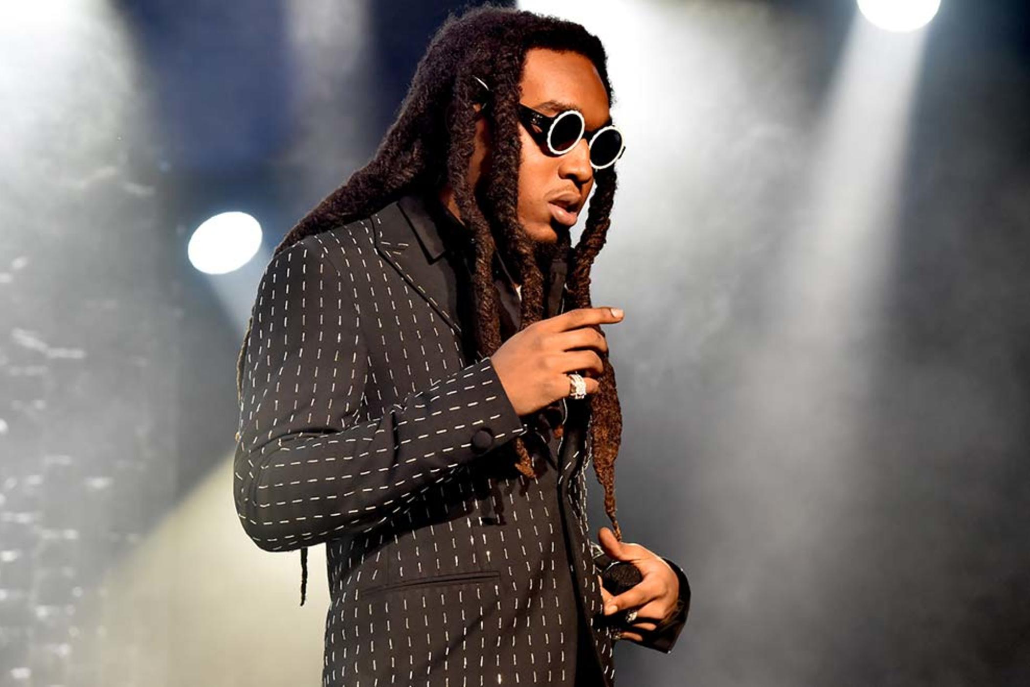 Born Kirsnick Khari Ball, Takeoff was a member of the hip-hop group Migos. He was killed Nov. 1 in a shooting outside a Houston bowling alley.