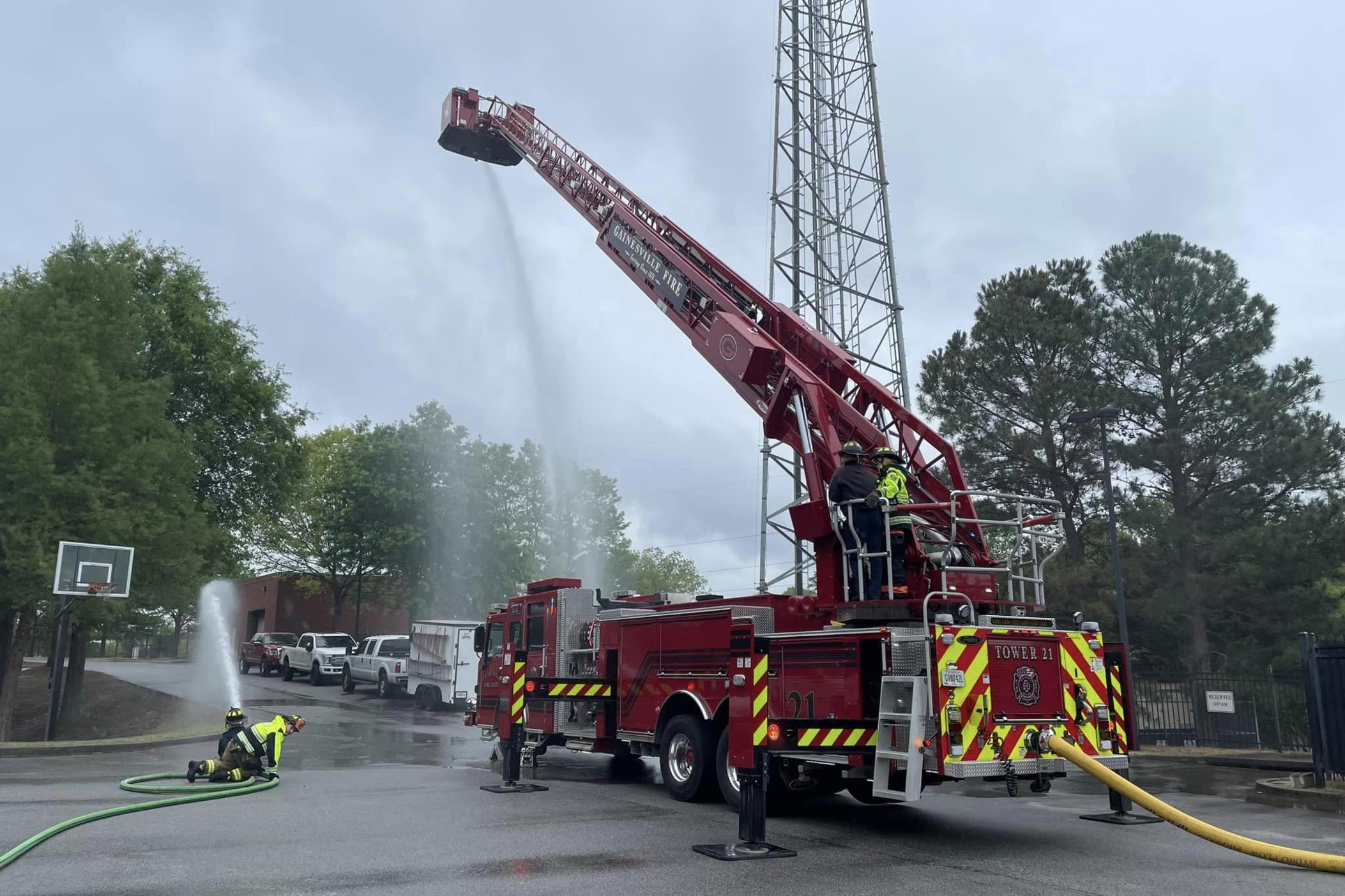 Gainesville Fire Department firetruck