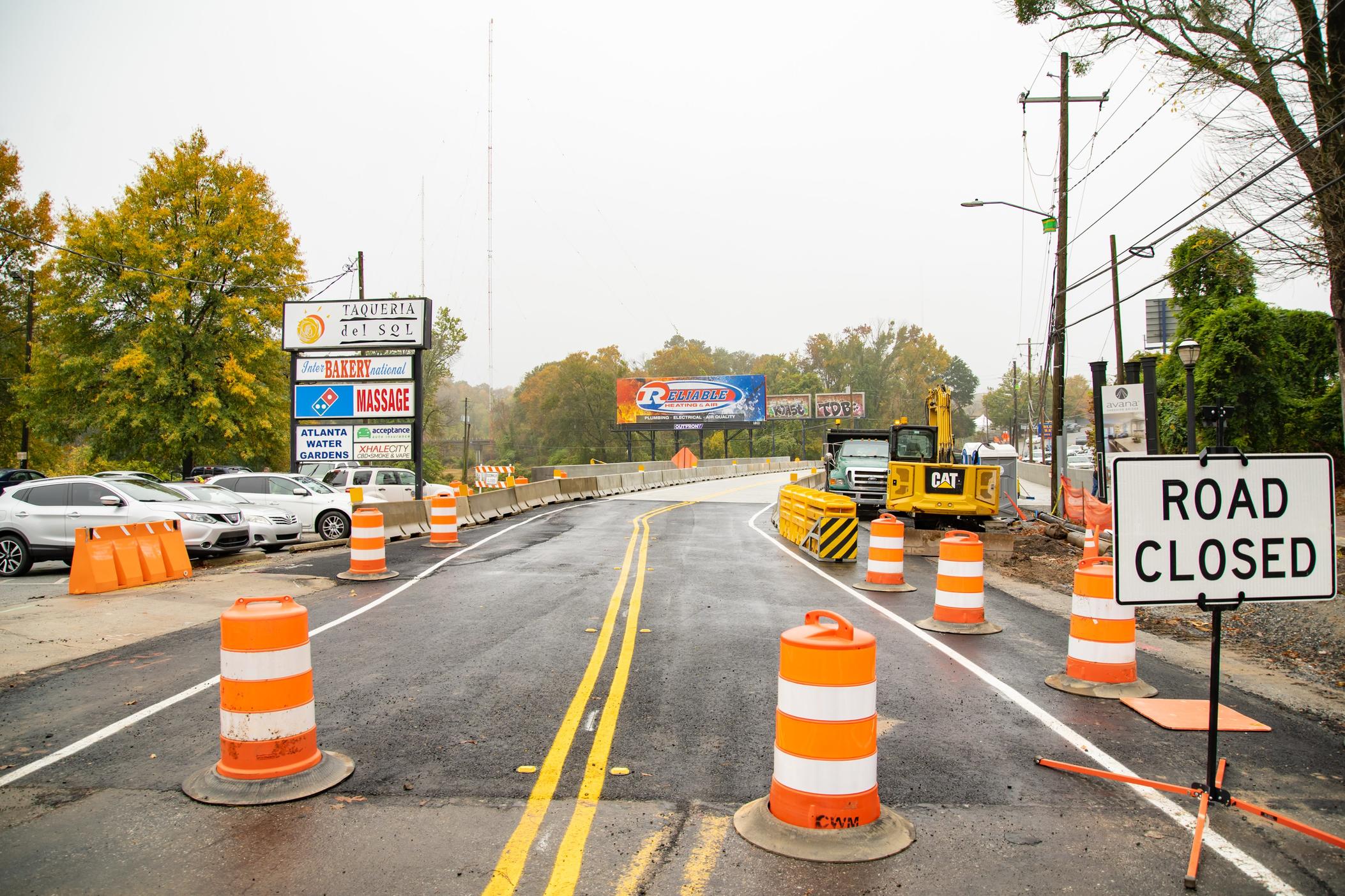 Chesire Bridge Road closed for two years after a fire in 2021 and a second fire has closed the bridge again. Repairs are expected to take 10 weeks.
