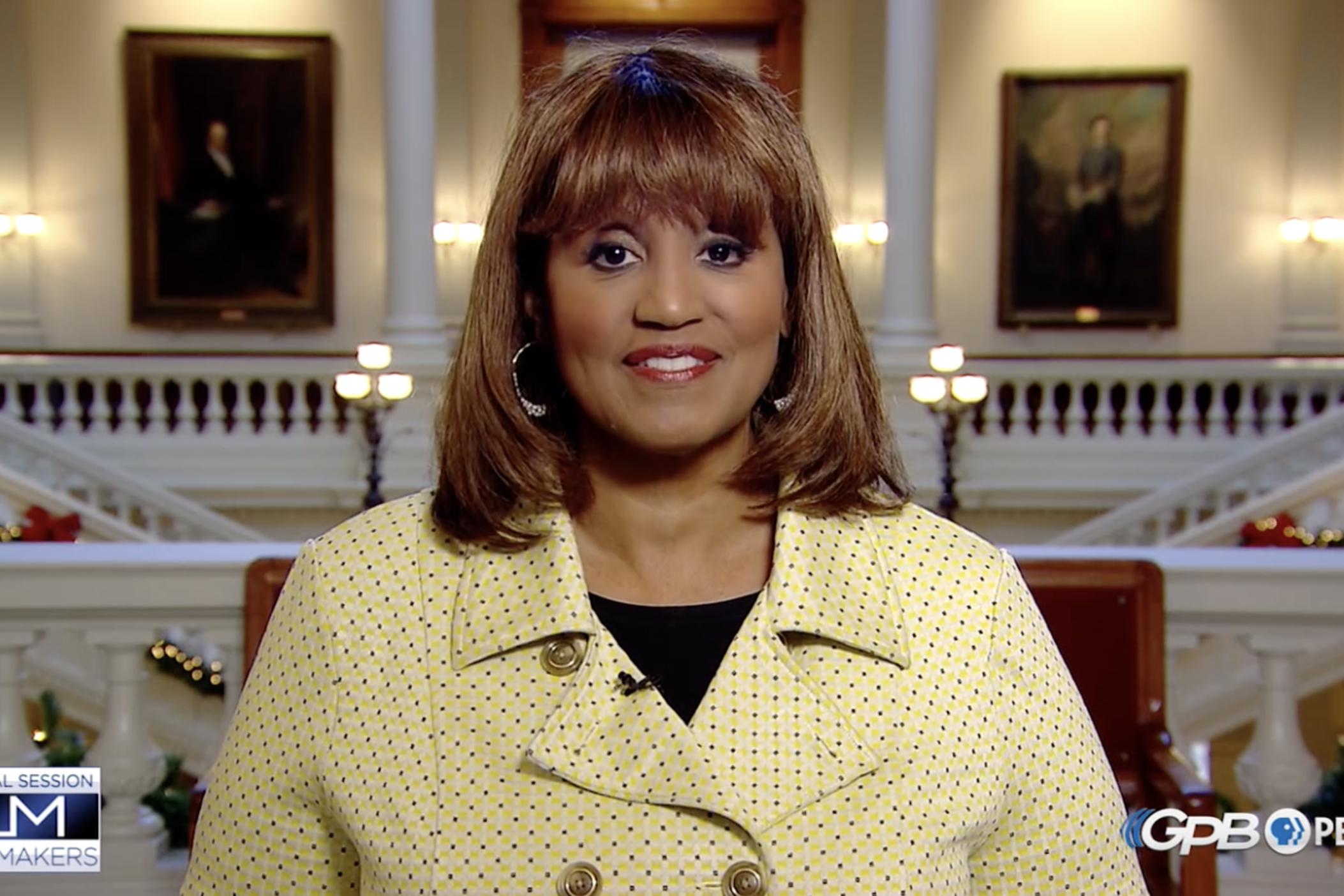 Donna Lowry is the host of GPB's Lawmakers. The show begins its 54th season on GPB-TV at 7 p.m. on Jan. 8, 2024.
