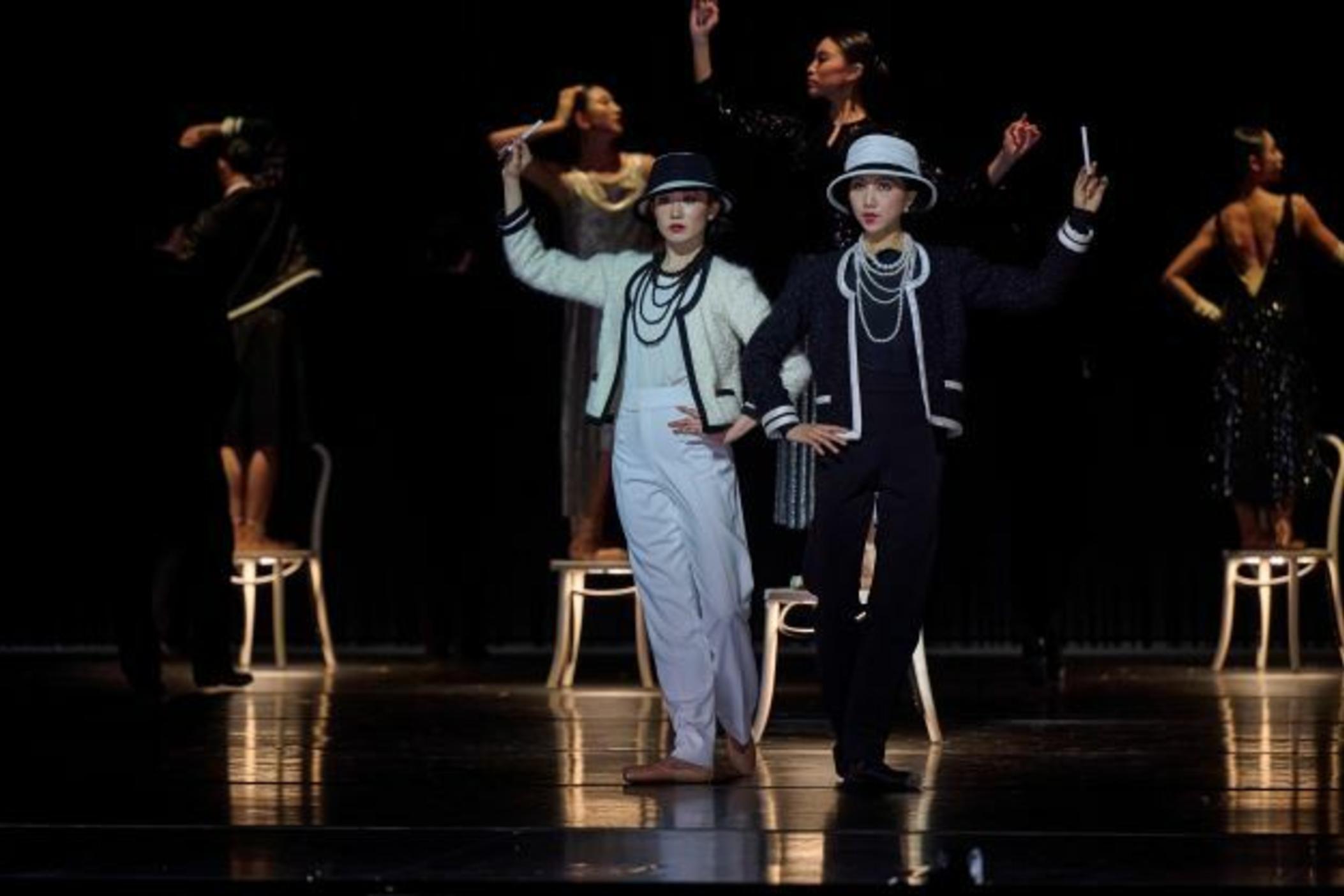Hong Kong Ballet dancers perform in Coco Chanel: The Life of a Fashion Icon. Atlanta Ballet dancers will premiere the production in North America at Atlanta's Cobb Energy Centre Feb. 9 to Feb. 17, 2024.