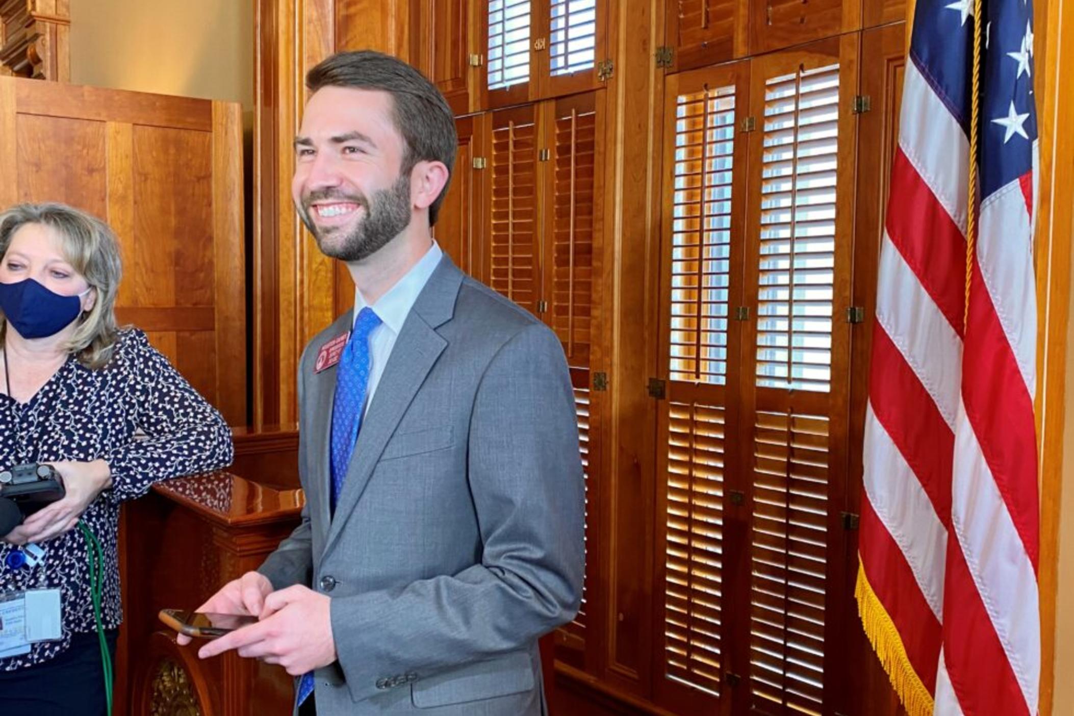 State Rep. Houston Gaines (R-Athens) appears in this undated photo.