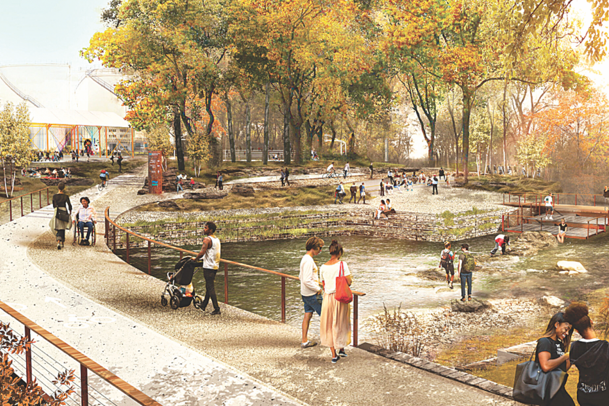 RiverLands rendering courtesy of Trust for Public Land.