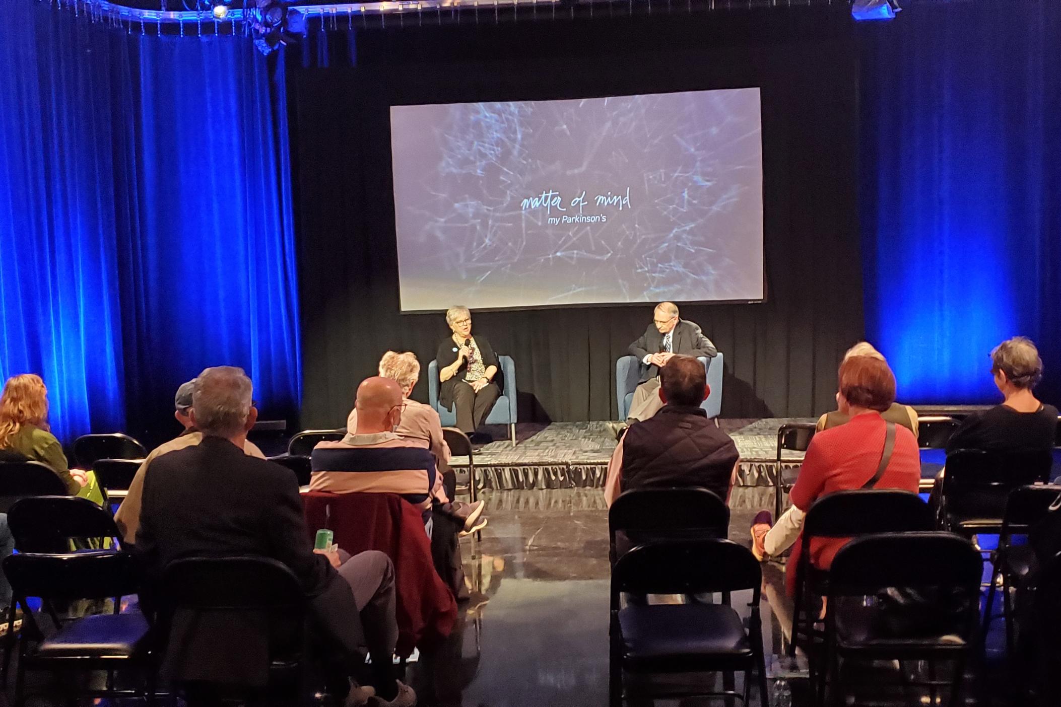 My Parkinson's Screening discussion with audience
