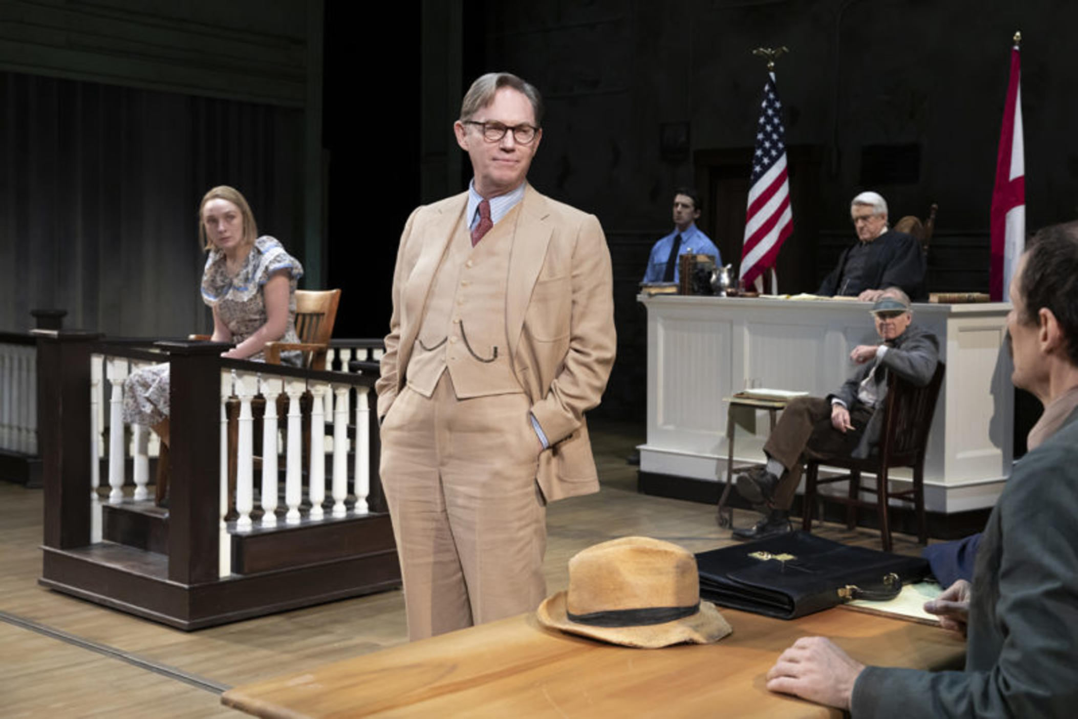 Actor Richard Thomas portrays Atticus Finch in the national touring production of "To Kill A Mockingbird," based on Harper Lee's 1960 novel set in depression-era Alabama. The story was adapted for the Broadway stage in 2018 by writer Aaron Sorkin. The play runs through May 12, 2024 at Atlanta's Fox Theatre.