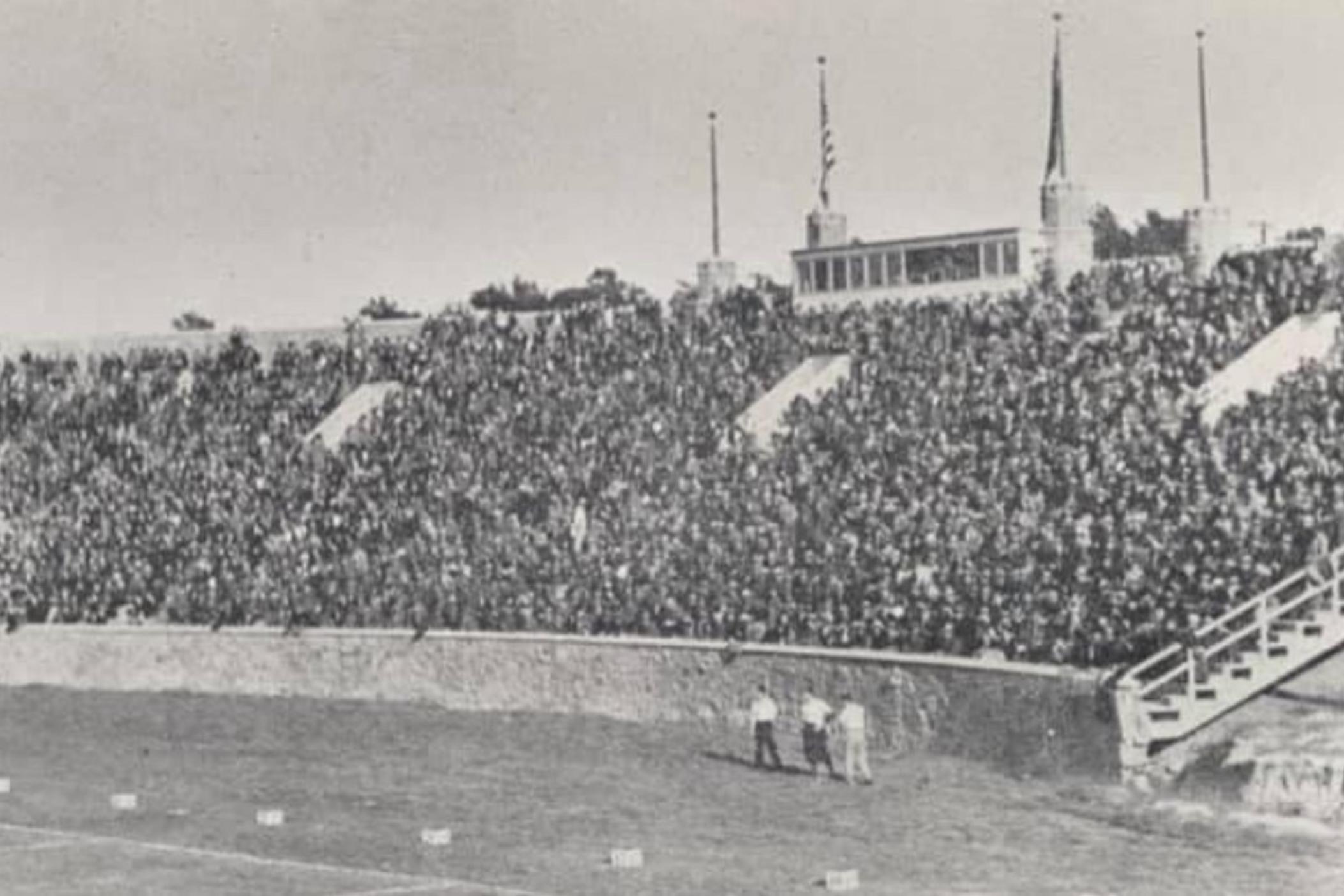 The small liberal arts university named after the British Army officer, Tory politician, and founder of the Province of Georgia, James Oglethorpe defeated Georgia Tech before a sold out Grant Field and beat the University of Georgia, inside old Sanford Field.
