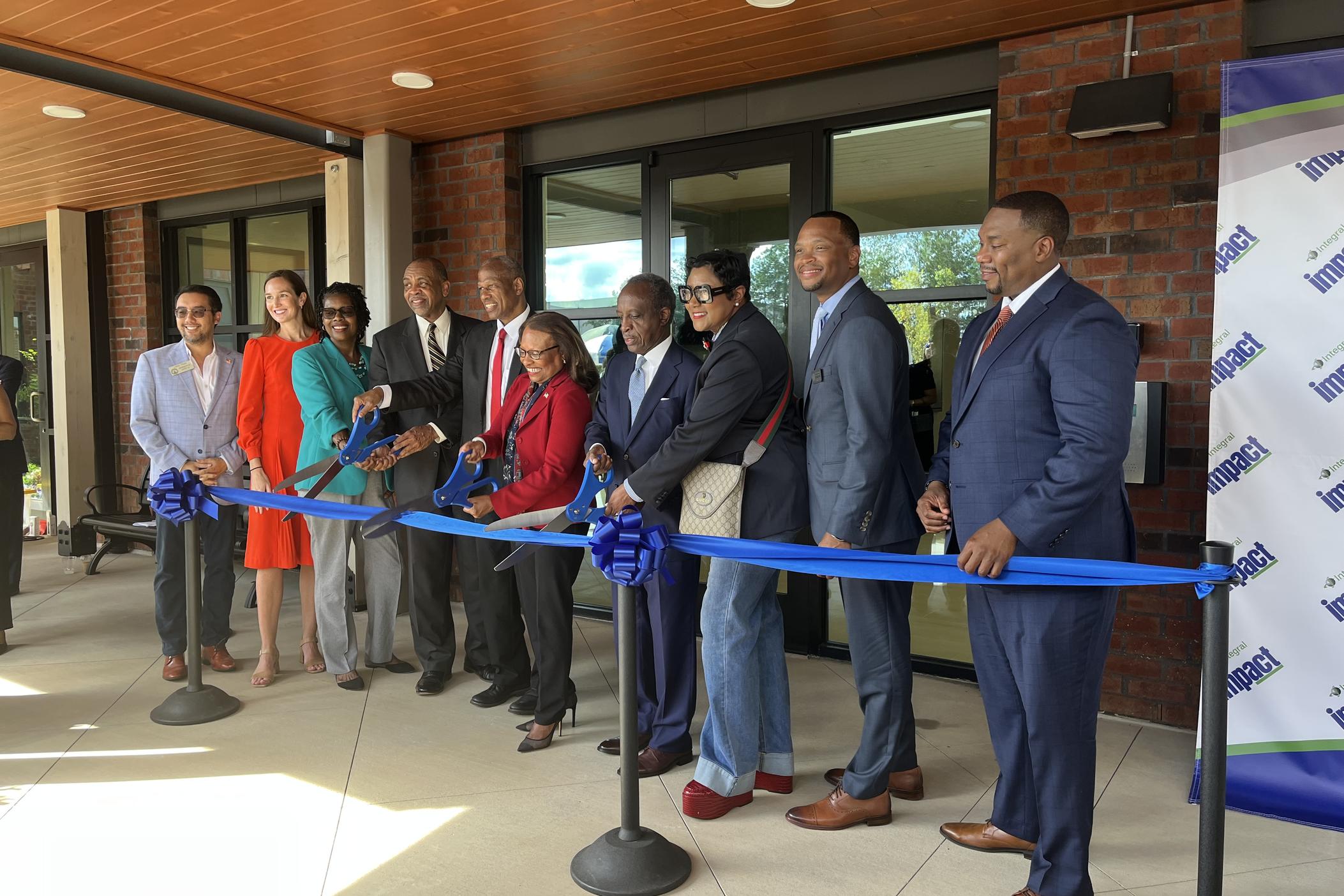 HUD Acting Secretary Adrianne Todman joins leaders from Dekalb County to celebrate the grand opening of a 100-unit senior living center on September 19, 2024.