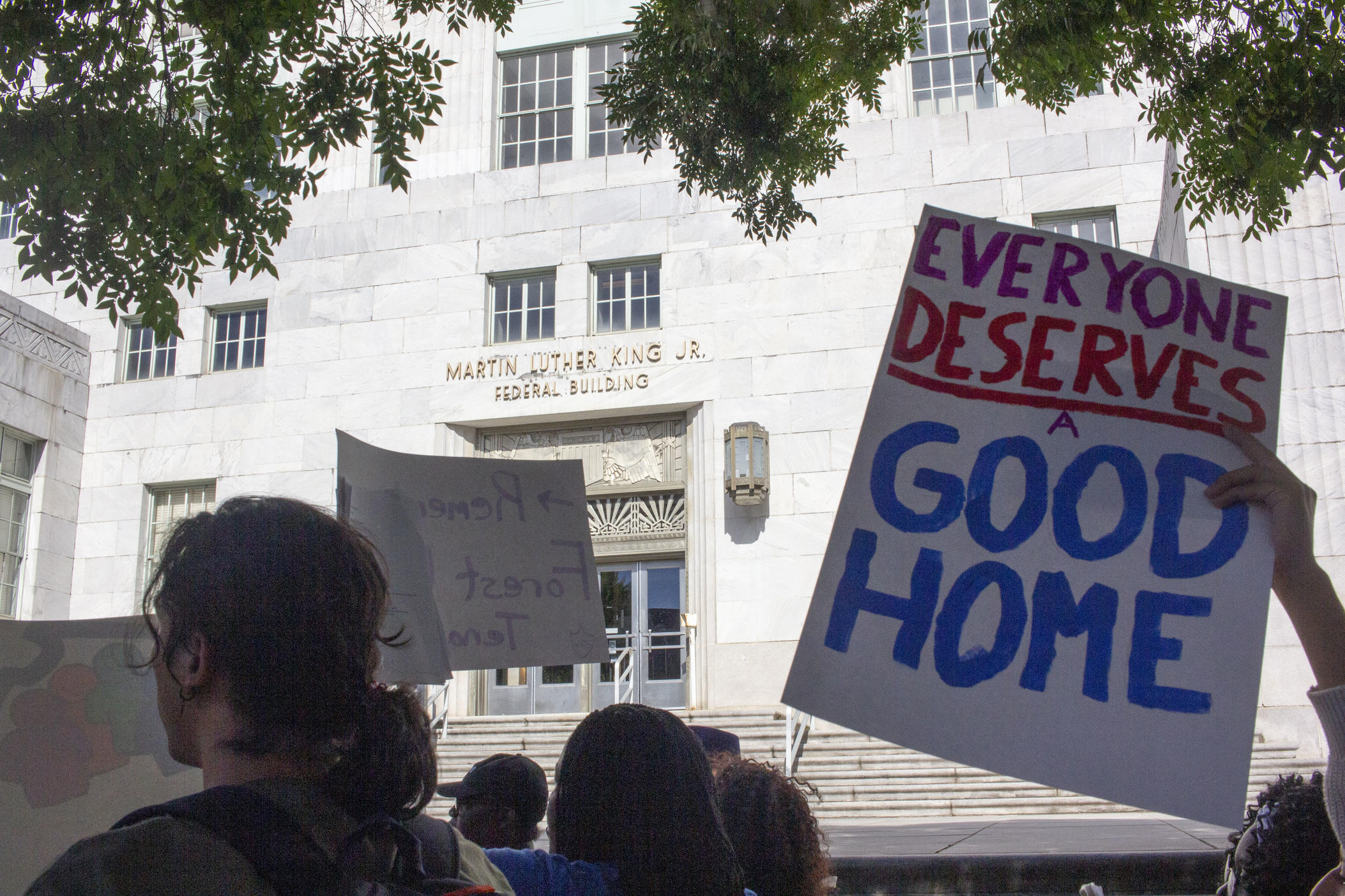 HUD rally