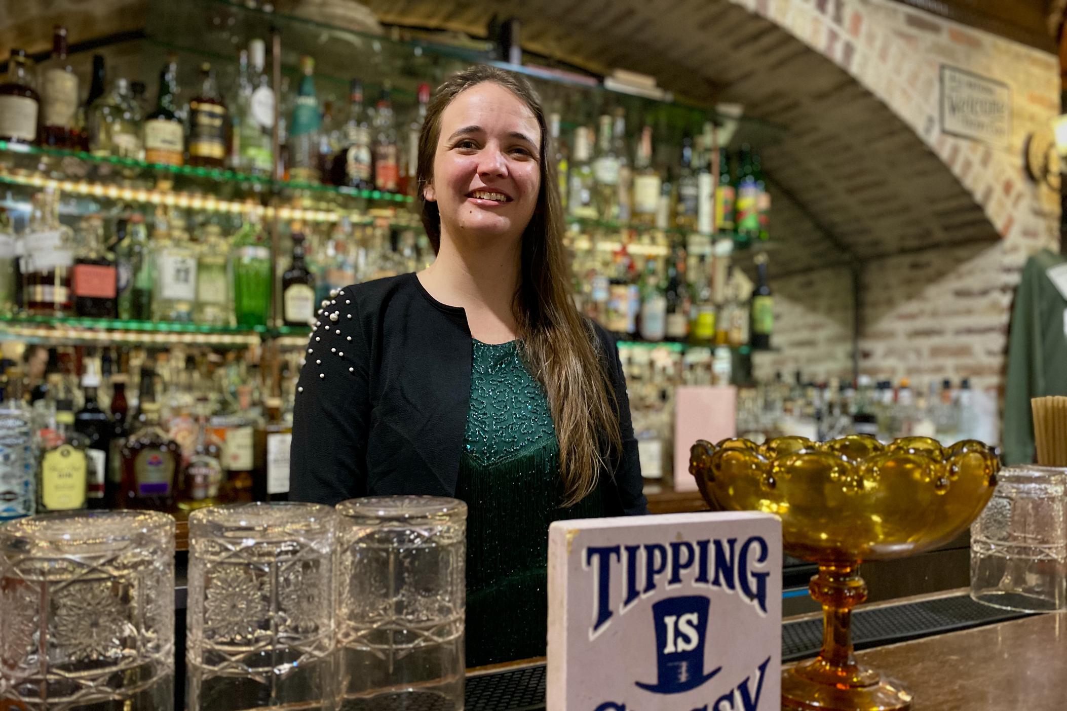 While many museums have their guests exit through the gift shop, patrons of the American Prohibition Museum in Savannah end their journey at a "speakeasy," run by bar manager Nicole Price.