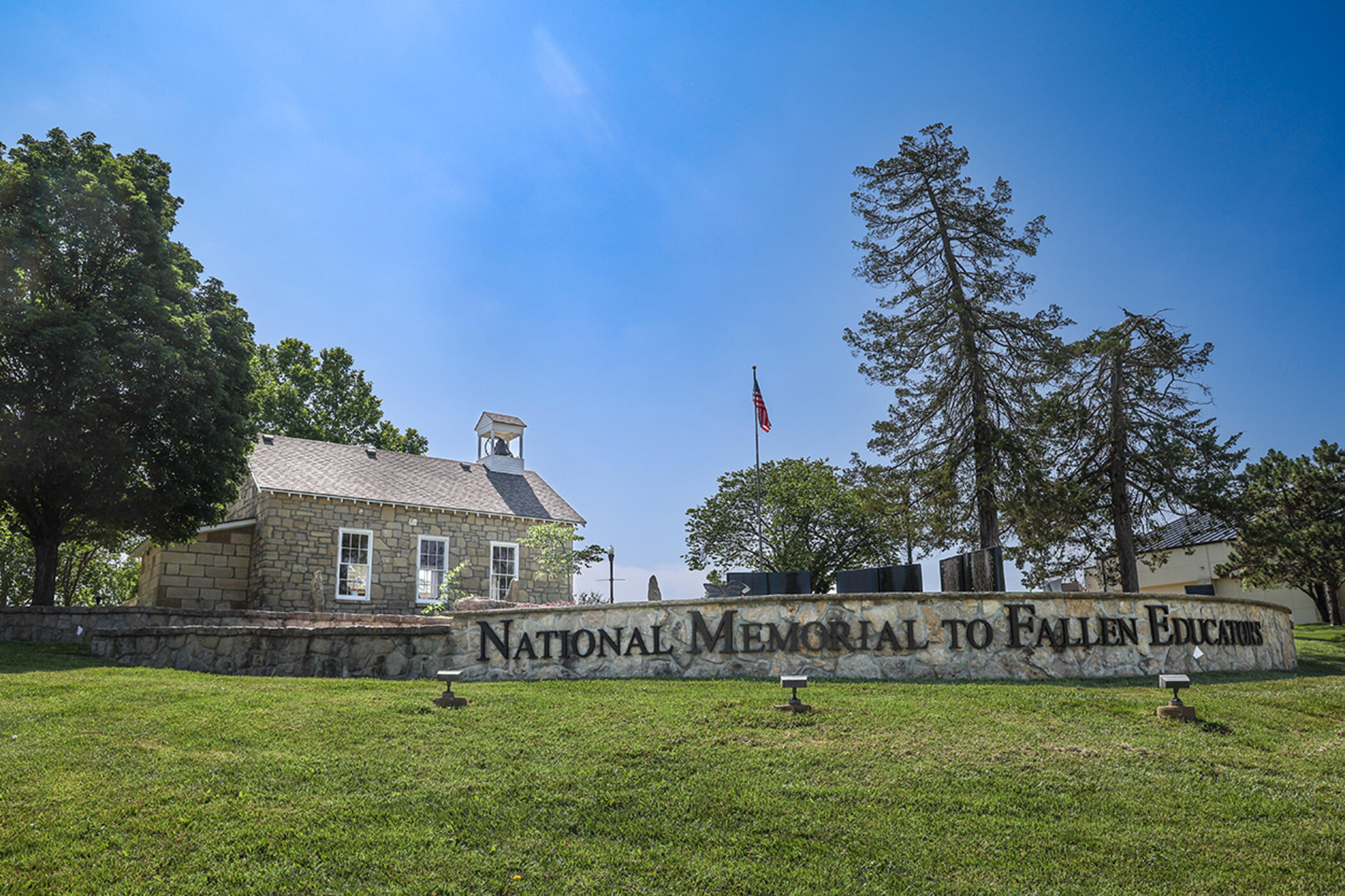 The National Memorial to Fallen Educators in Emporia, Kansas.