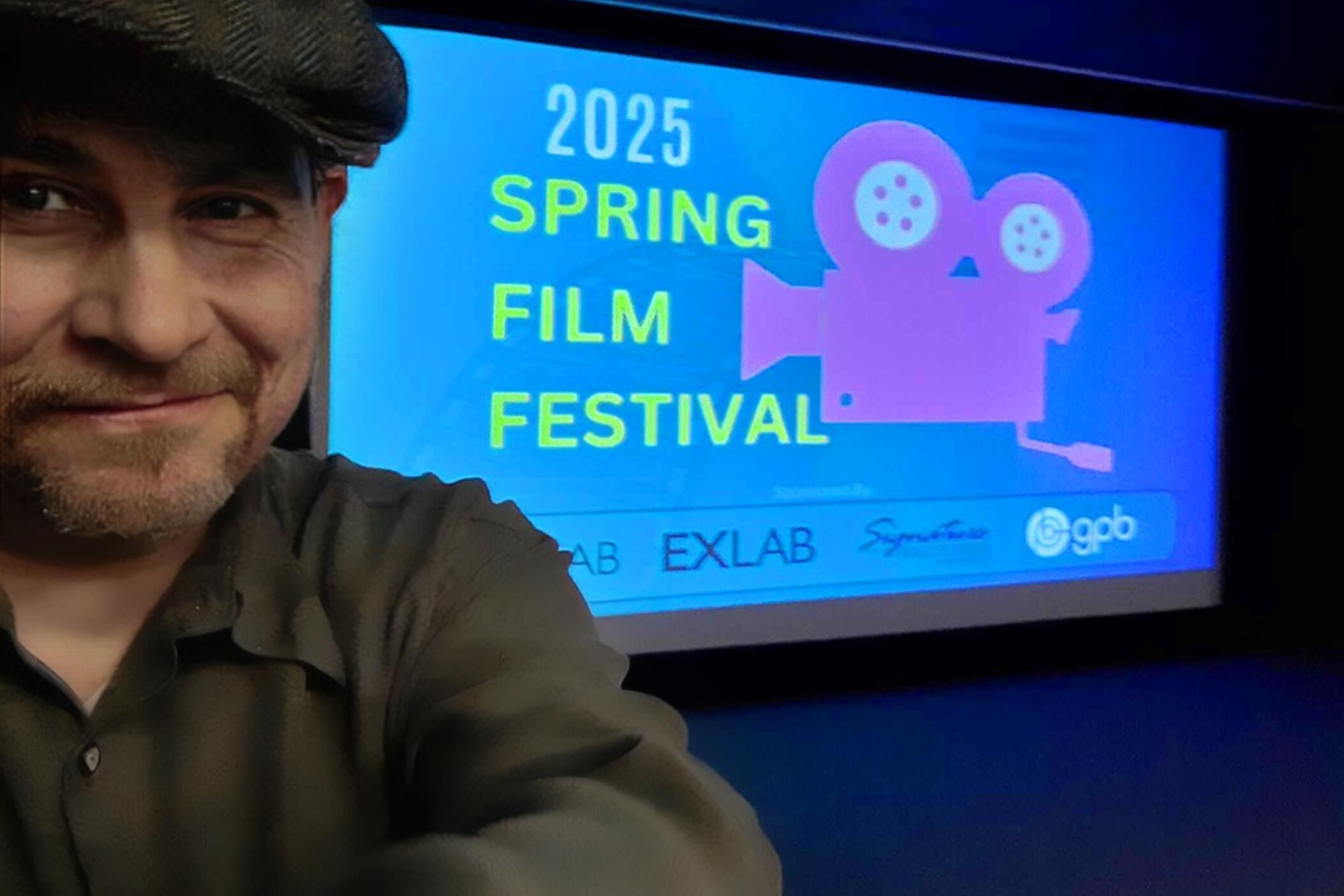 GSU professor Matt Rasnick at 2025 Spring Film Festival