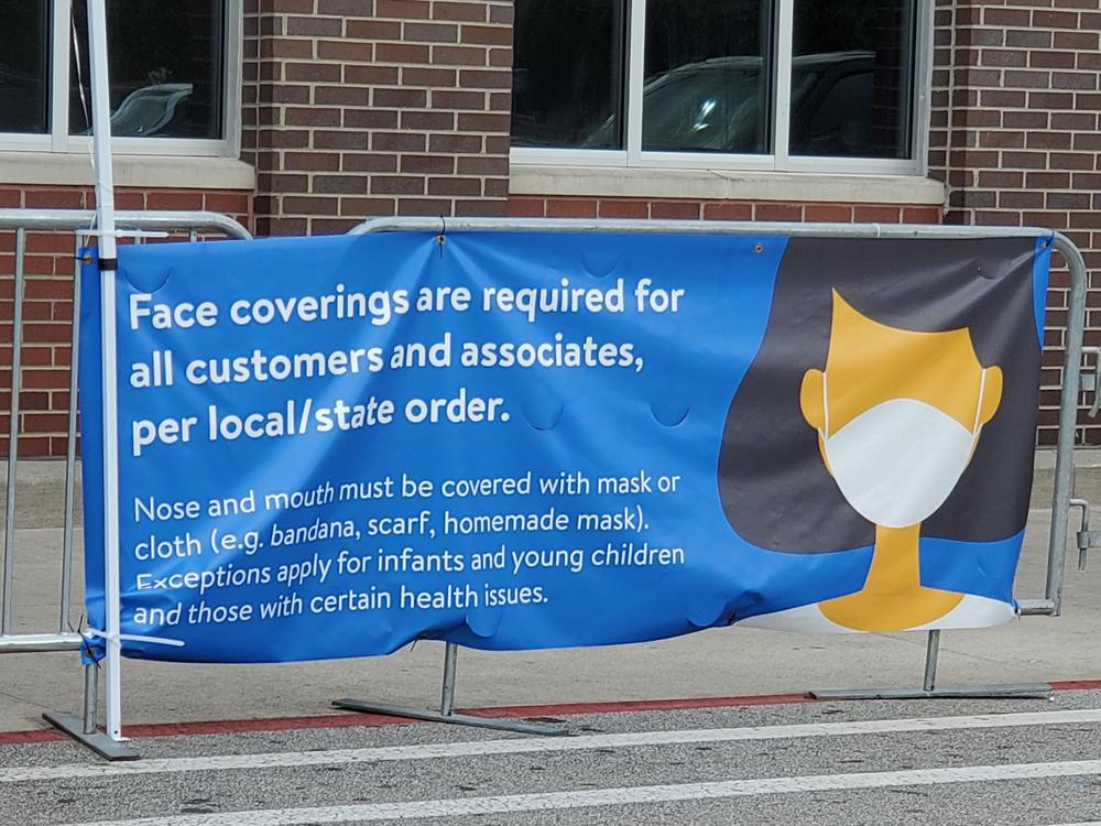 Walmart to require customers and associates to wear masks in all stores.