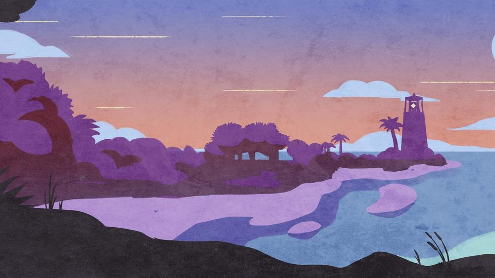 Barrier Islands postcard
