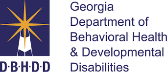 Georgia Department of Behavioral Health and Developmental Disabilities logo.