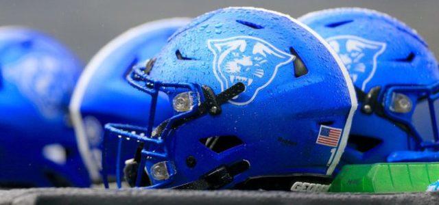 GSU football helmet.