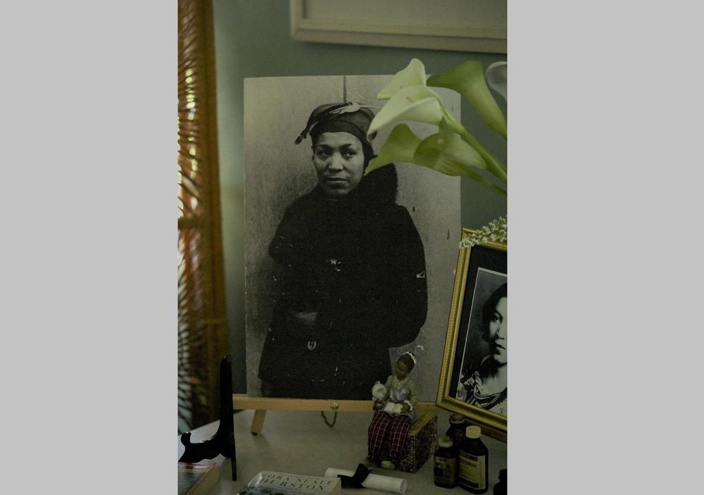 Details from the exhibit curated by Brenda Cooper to celebrate Hurston and her time in Fort Pierce.