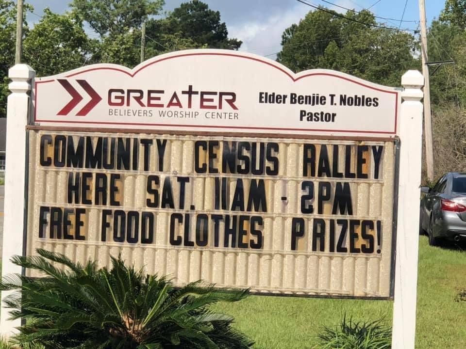 church sign