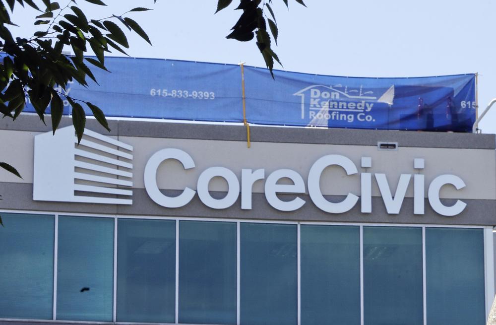 The CoreCivic headquarters in Tennessee. 