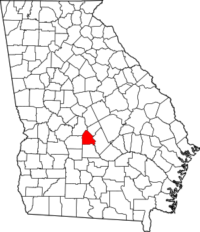 Map of Pulaski County