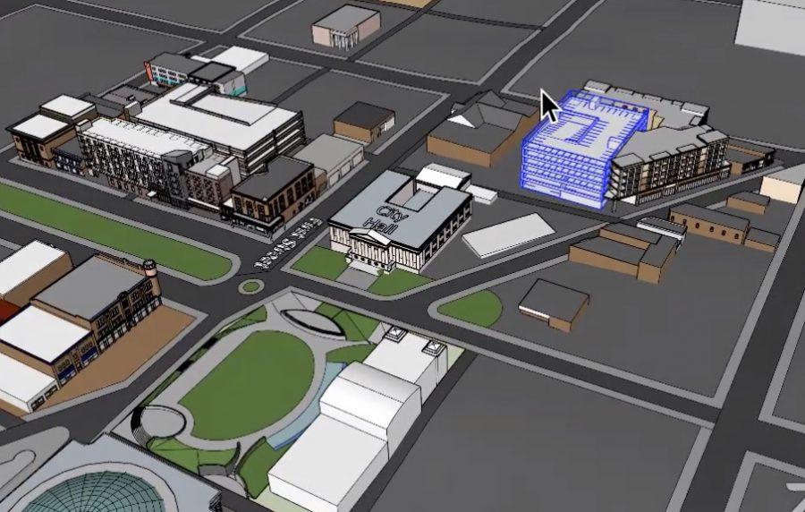 Proposed development in Macon.