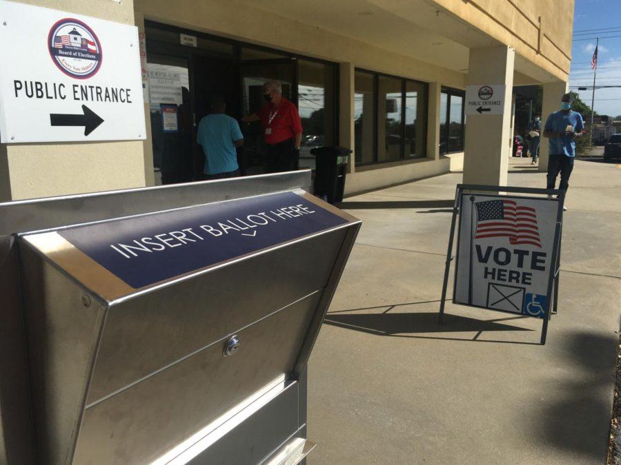 Macon-Bibb Board of Elections drop box