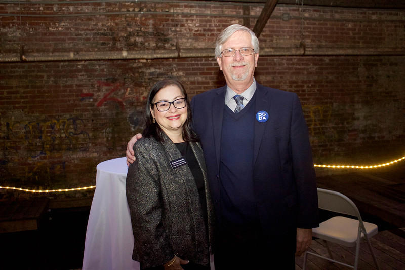 Deborah Gonzalez with her husband Bob Scott