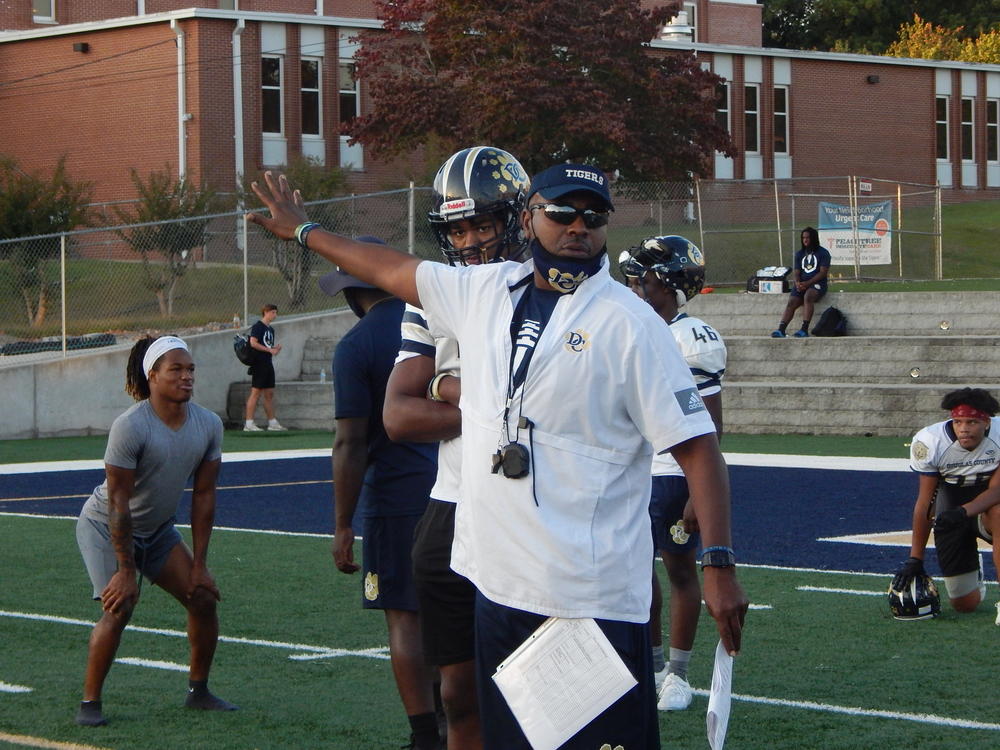 Douglas County coach Johnny White