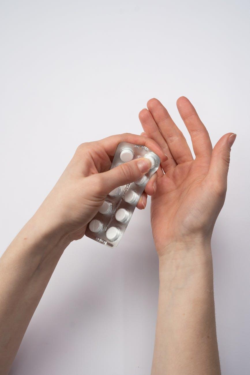 White pills