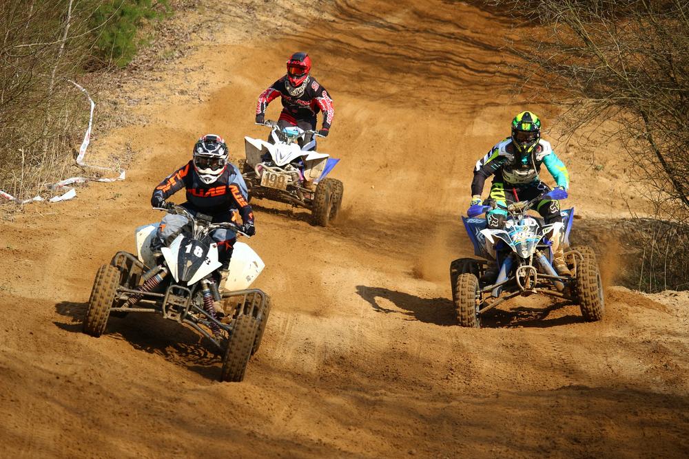 Kids riding ATV's