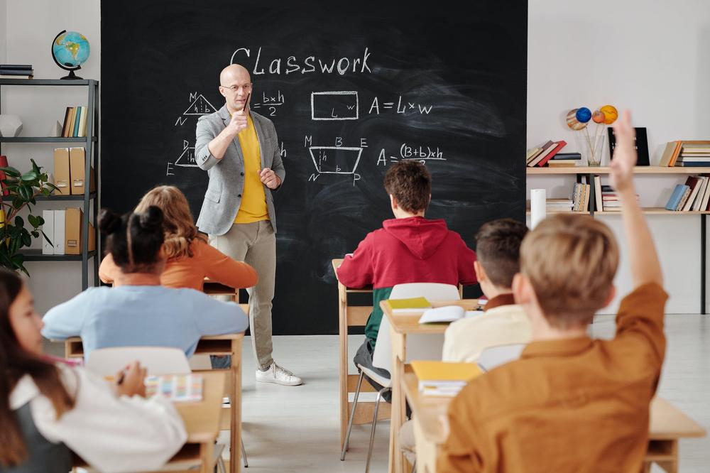Kids in classroom