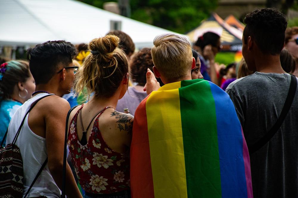 Photo of LGBTQ young people