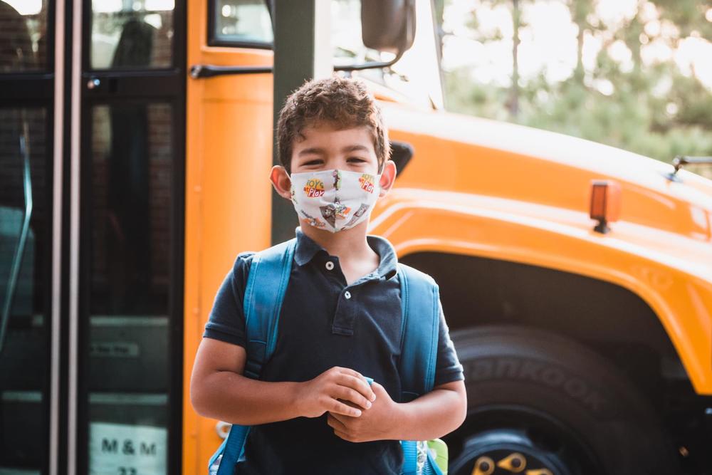 The state passed a law preventing school districts from requiring masks.