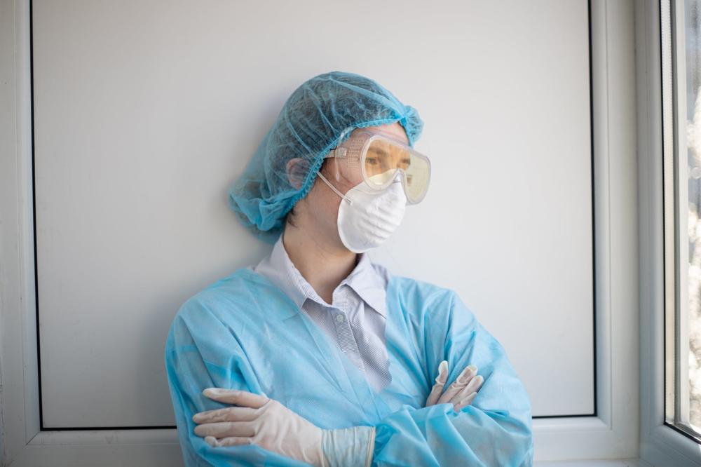 Nurse in PPE