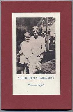 Truman Capote's "A Christmas Memory" book cover in 1966.