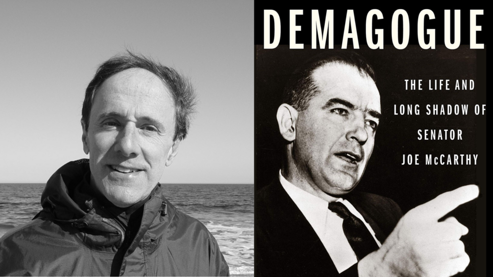 An image of author Larry Tye and his new book "Demagogue."